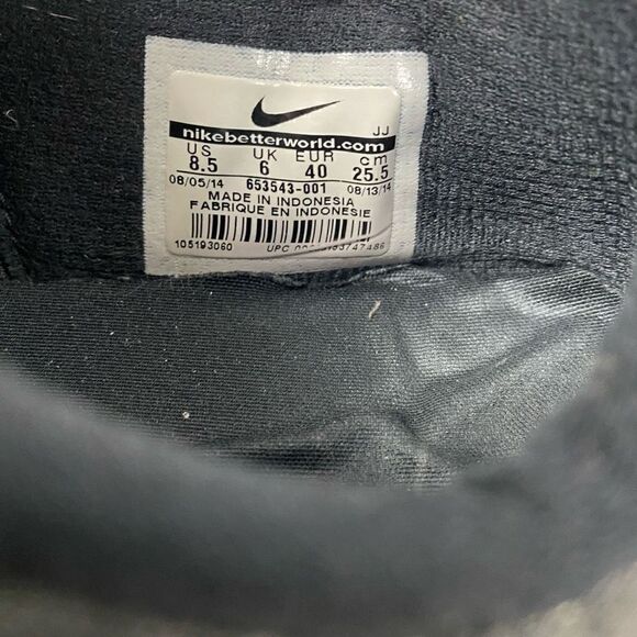 Nike training athletic shoes w/tie laces & memory foam insole sz 8.5 women - Picture 7 of 9